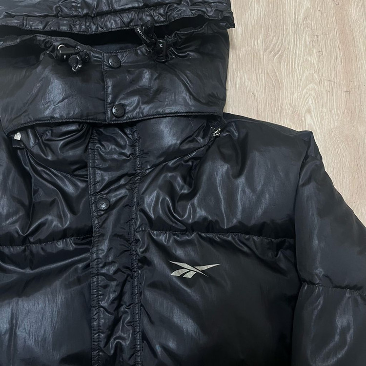 리복 Reebok 올드스쿨 덕다운 후드 롱패딩 L(100) 이미지