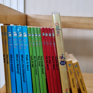 까이유 보드북 16권+cd1개+dvd2개 이미지