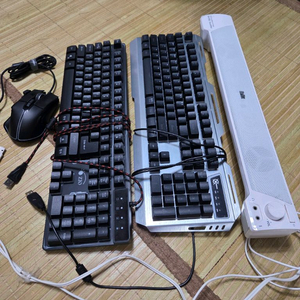 게이밍 키보드 + 게이밍 마우스 세트 이미지