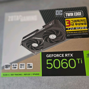 [ZOTAC] GAMING 지포스 RTX 5060 Ti 16GB 이미지