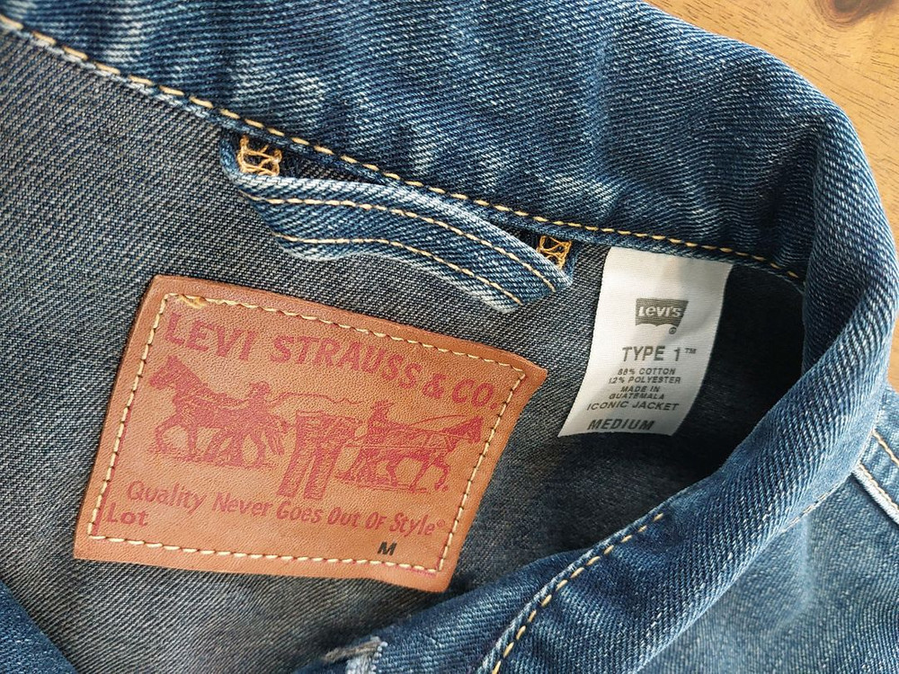 리바이스 타입원 아이코닉 데님 자켓 팬츠 세트 일괄 택포 9만9천원 이미지