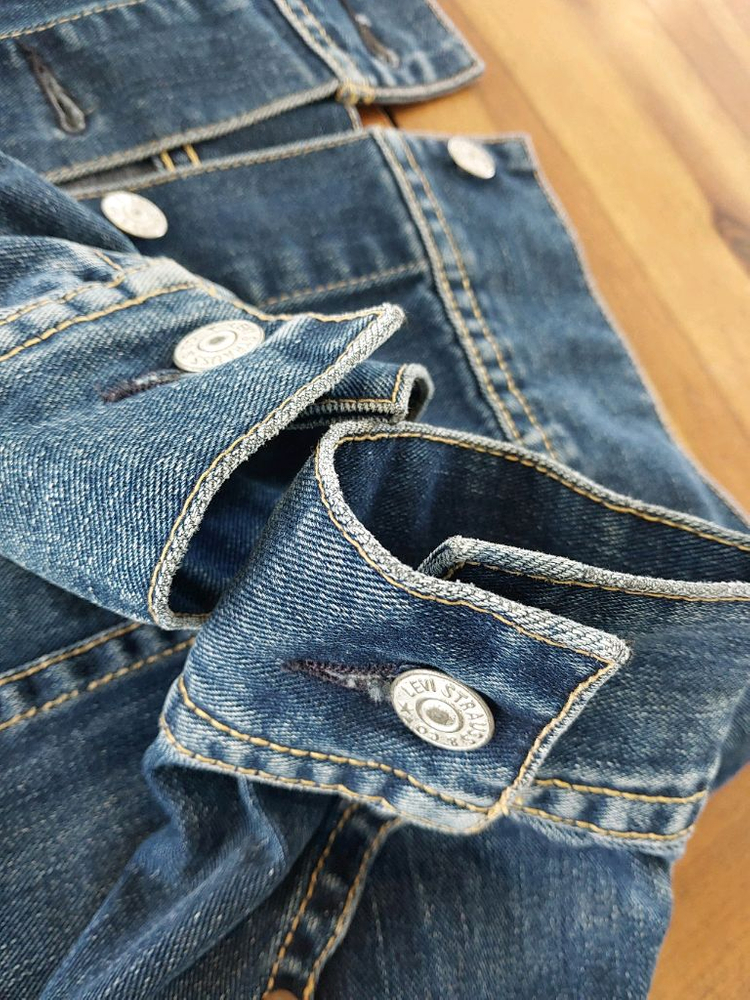 리바이스 타입원 아이코닉 데님 자켓 팬츠 세트 일괄 택포 9만9천원 이미지