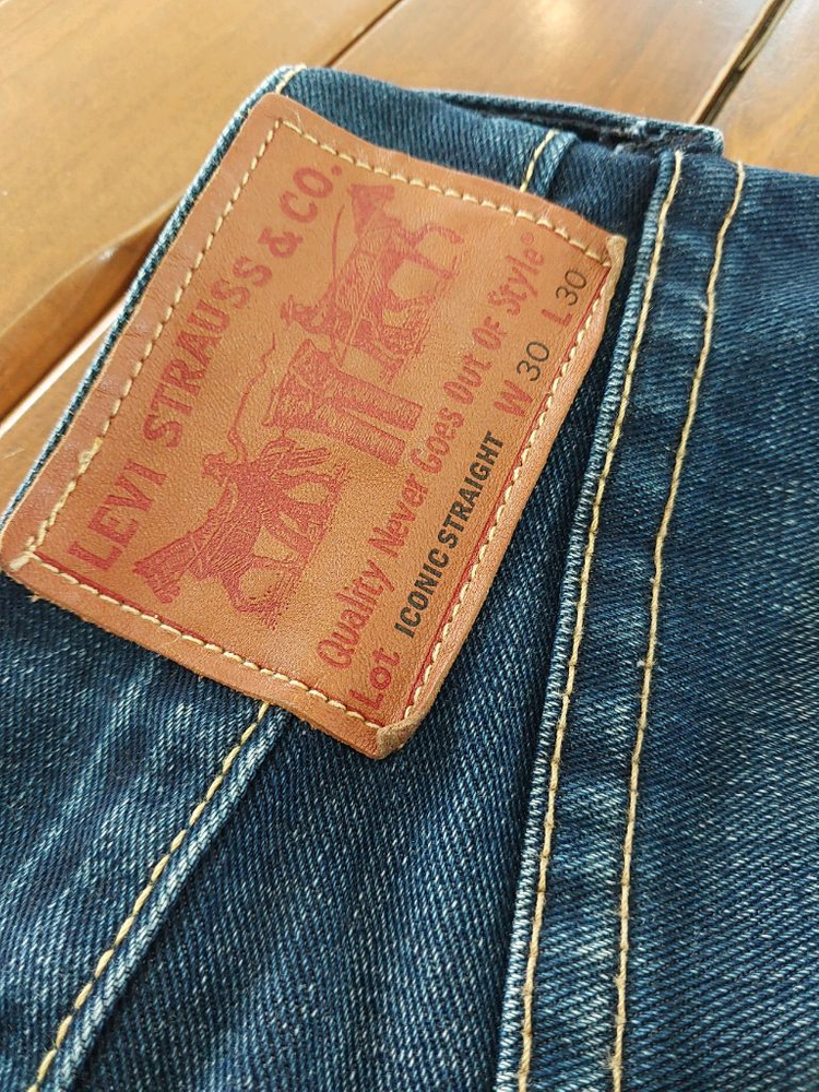 리바이스 타입원 아이코닉 데님 자켓 팬츠 세트 일괄 택포 9만9천원 이미지