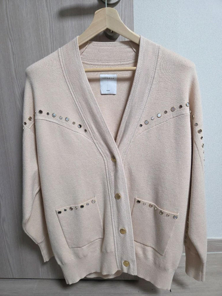 산드로 스터드 가디건 이미지