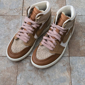 (230)나이키 에어 조던 1 하이 메소드 오브 메이크 브라운 스니커즈 운동화 이미지