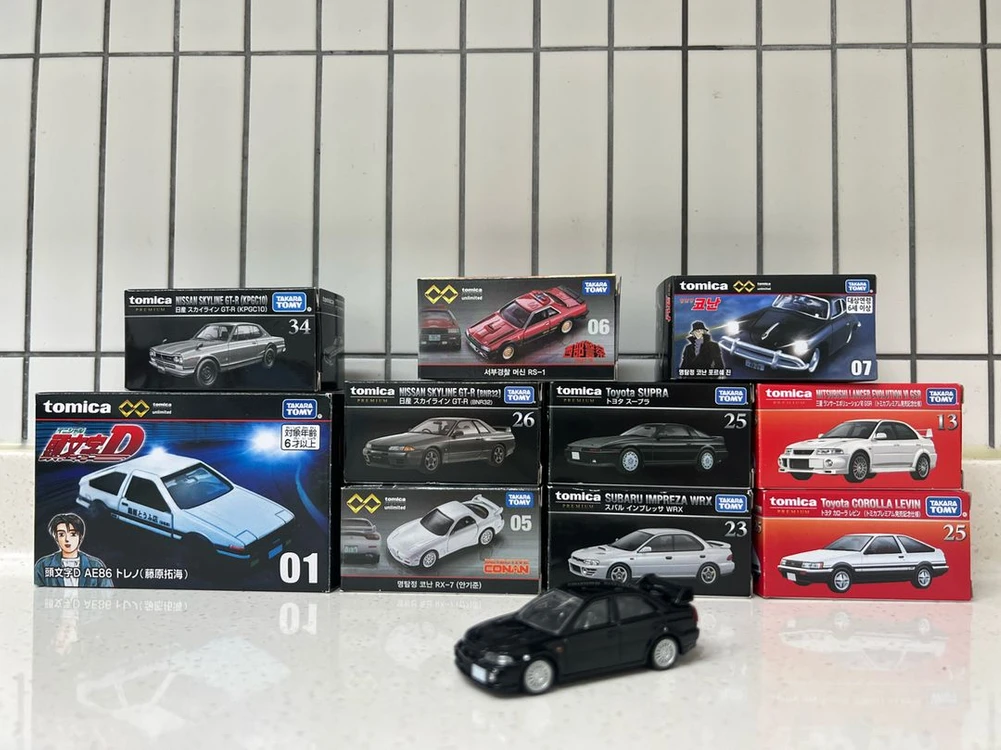 토미카 언리미티드 이니셜d ae86 등 일괄 토미카 프리미엄 이미지