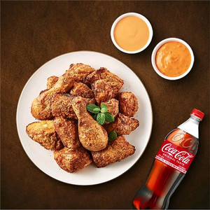 굽네치킨 고추바사삭+콜라1.25L 이미지
