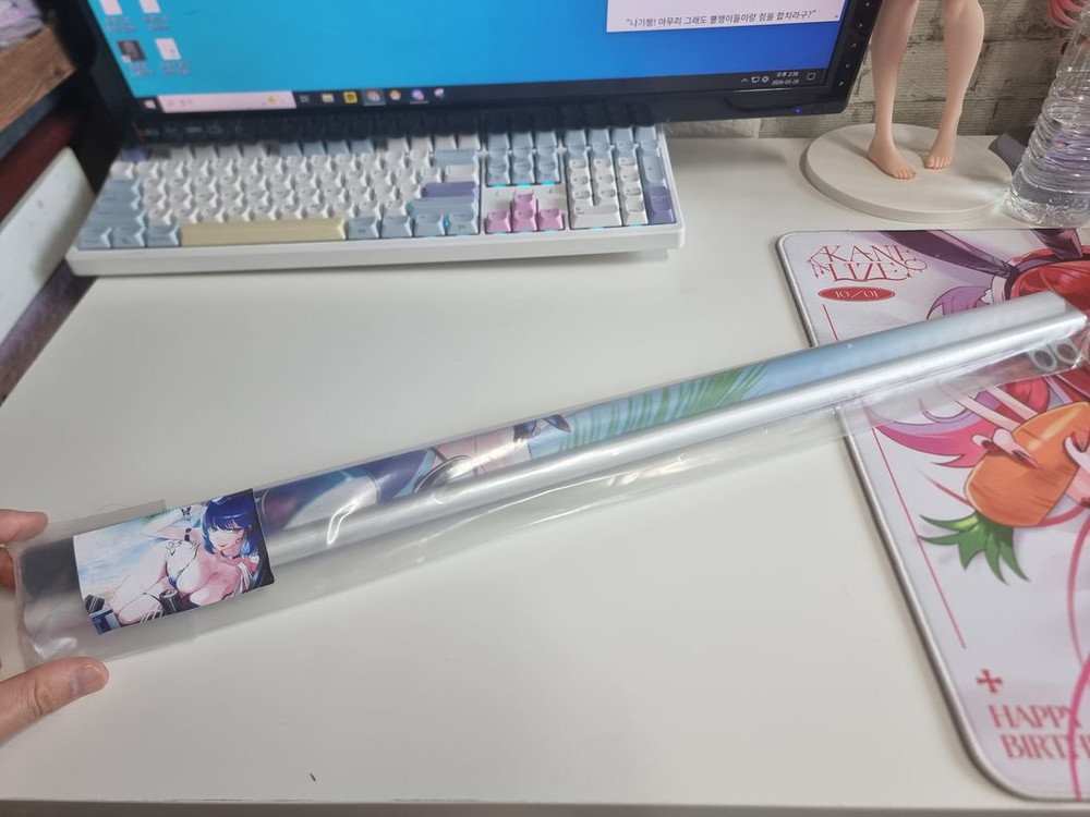 창작물속으로, 블루아카이브, 나히다 태피스트리(족자봉) 이미지