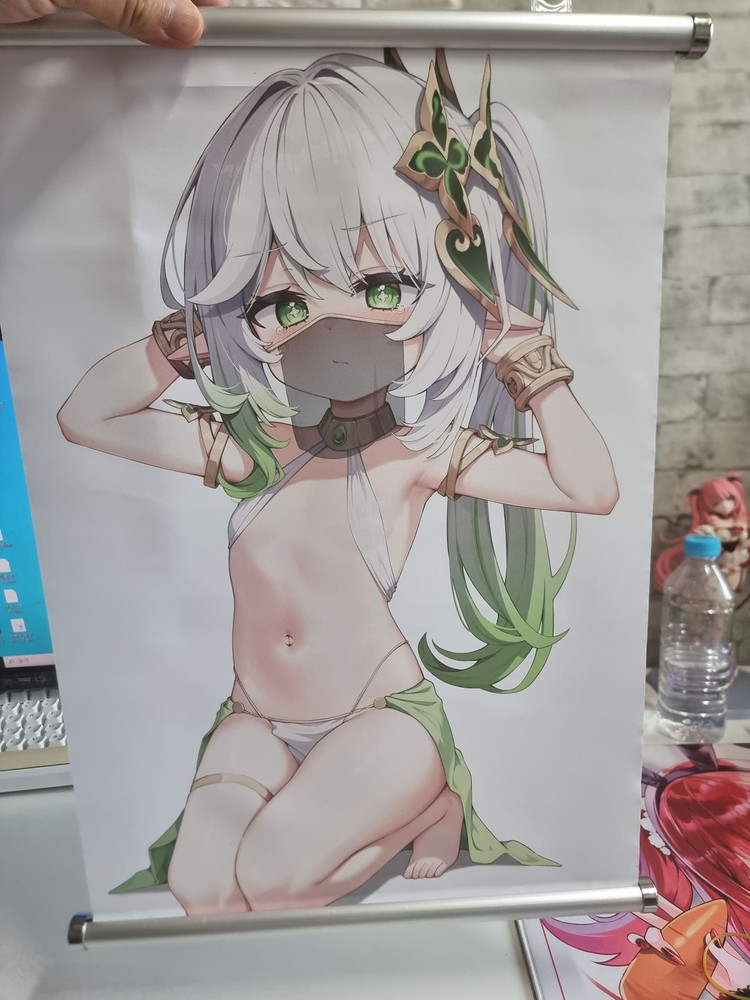 창작물속으로, 블루아카이브, 나히다 태피스트리(족자봉) 이미지