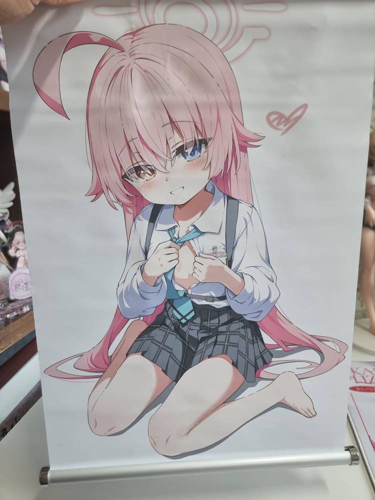 창작물속으로, 블루아카이브, 나히다 태피스트리(족자봉) 이미지