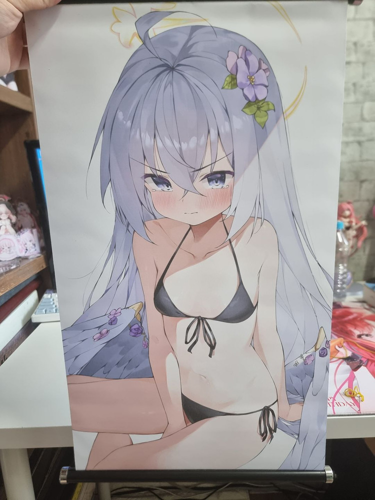 창작물속으로, 블루아카이브, 나히다 태피스트리(족자봉) 이미지