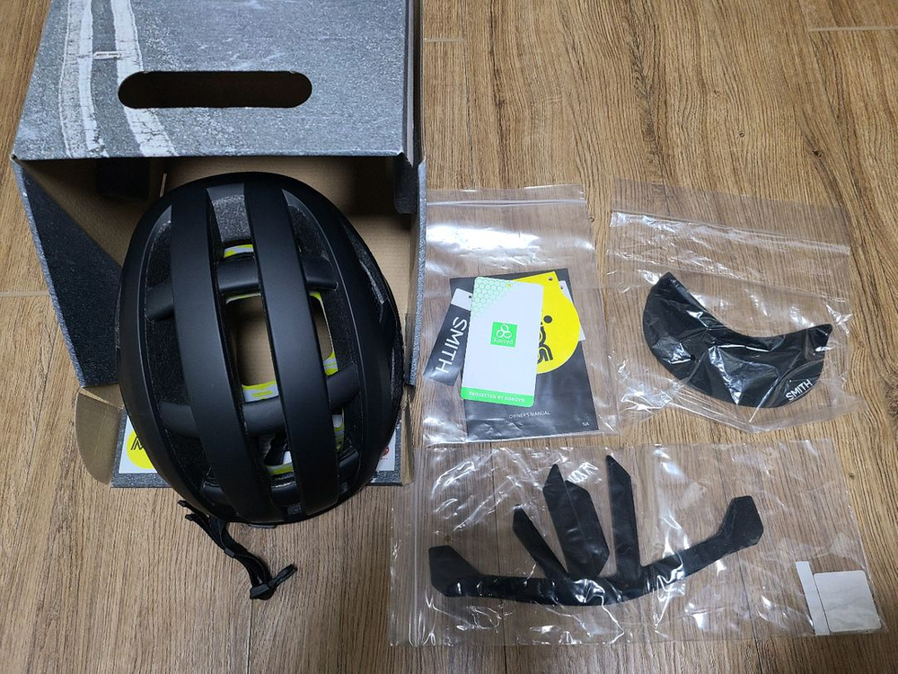 스미스 네트워크 헬멧 매트블랙 s 새상품 이미지