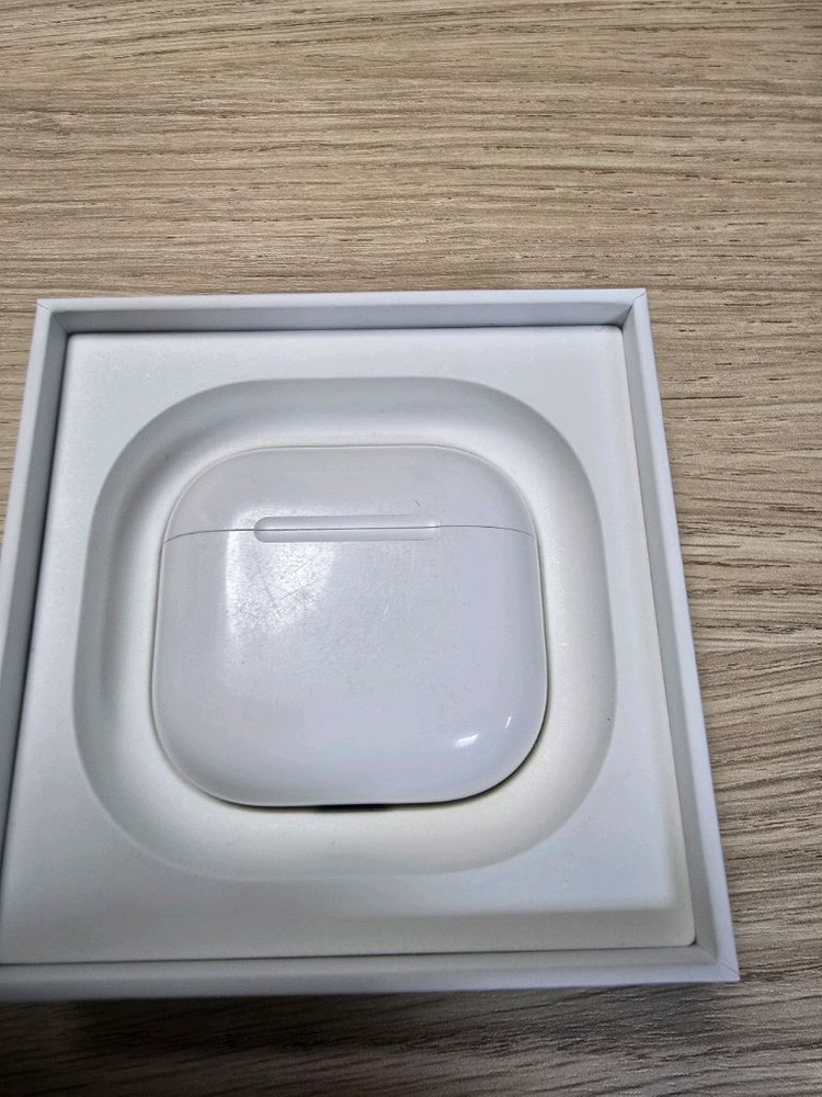 애플 에어팟 4세대 노캔x 왼쪽유닛 +본체+박스 이미지