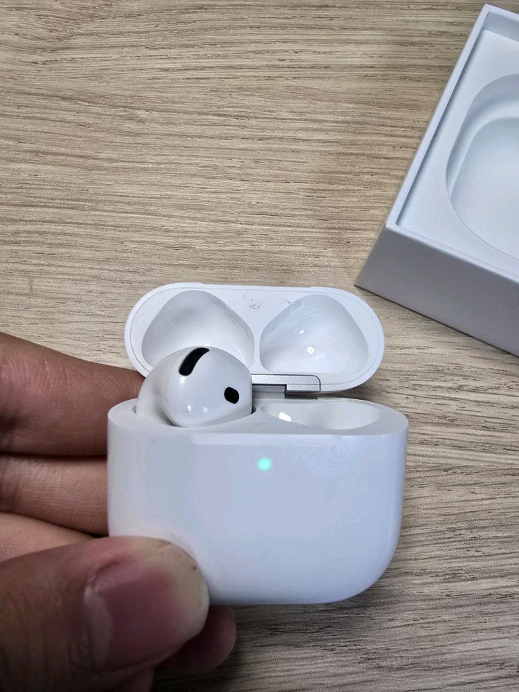 애플 에어팟 4세대 노캔x 왼쪽유닛 +본체+박스 이미지