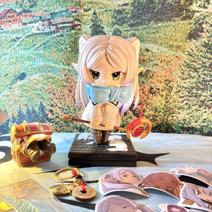 귀엽고 큼직한 프리렌 피규어+굿즈 (무배) 이미지