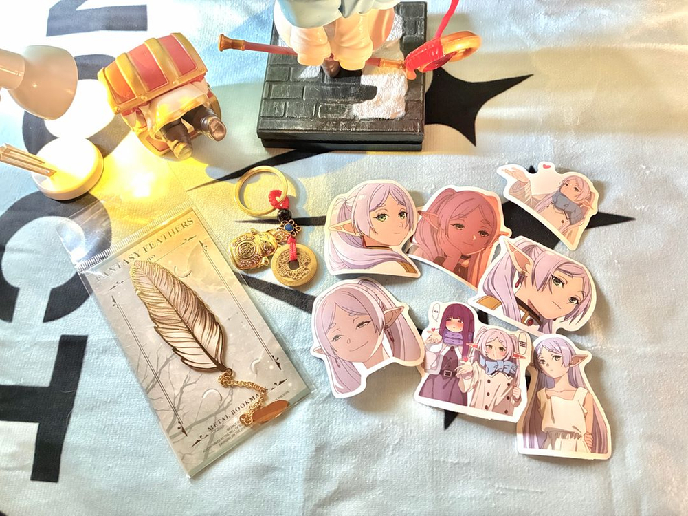 귀엽고 큼직한 프리렌 피규어+굿즈 (무배) 이미지