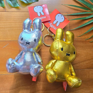 (새상품) 미피 골드 x 실버 키링 2종 이미지