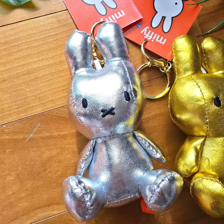 (새상품) 미피 골드 x 실버 키링 2종 이미지