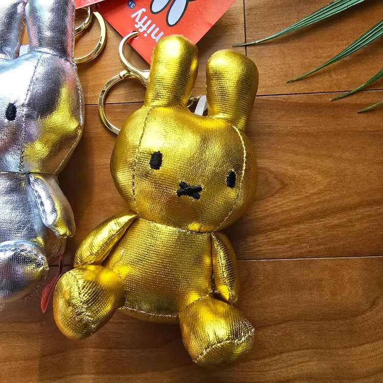 (새상품) 미피 골드 x 실버 키링 2종 이미지