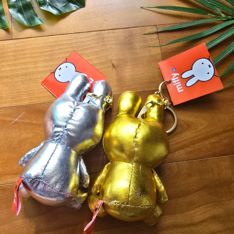 (새상품) 미피 골드 x 실버 키링 2종 이미지