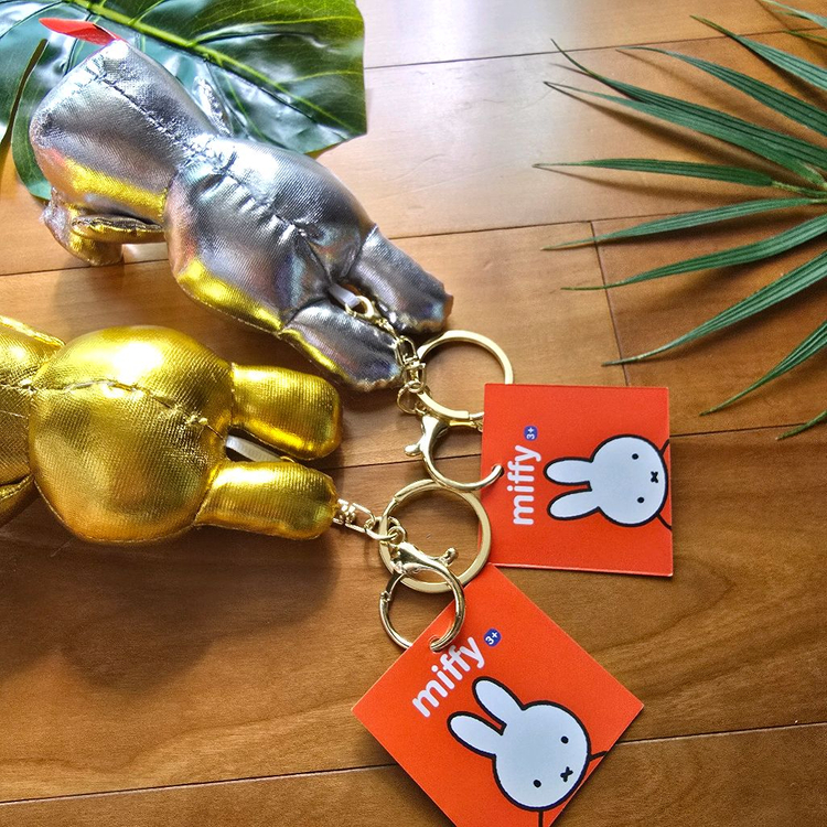 (새상품) 미피 골드 x 실버 키링 2종 이미지