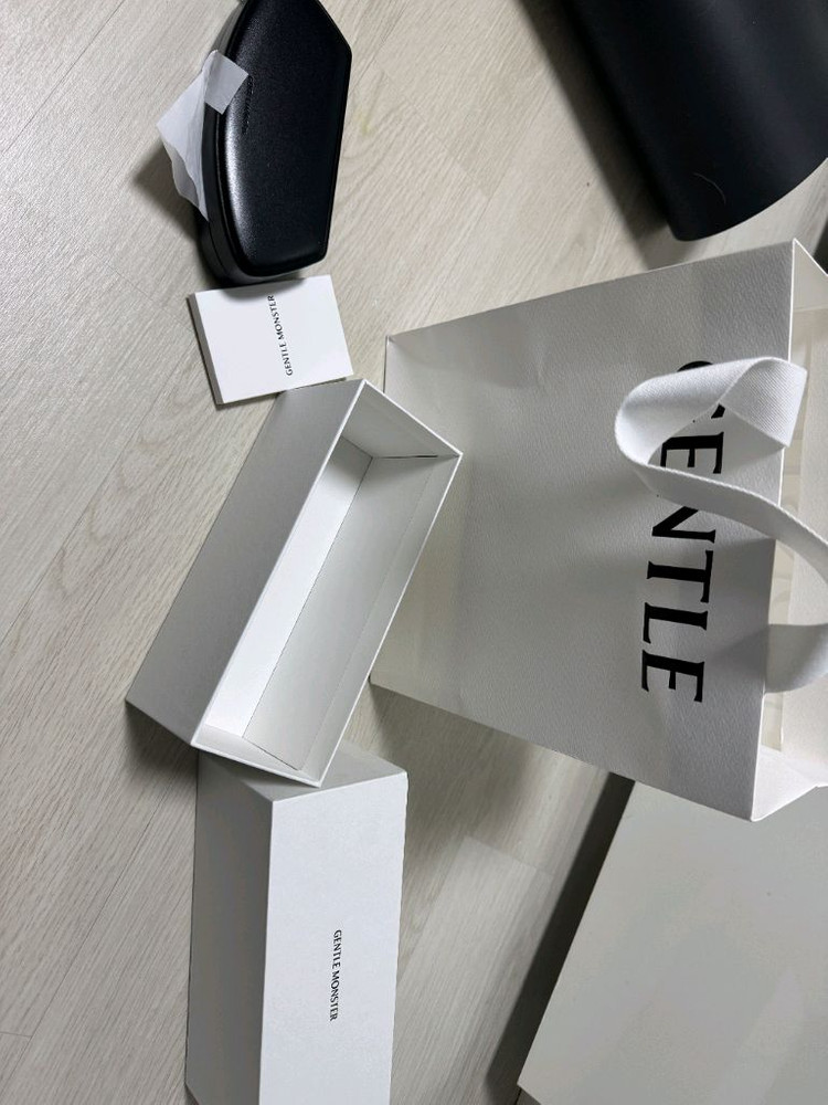 [급] 젠틀몬스터 쿠보 kubo 01 블랙 안경 이미지