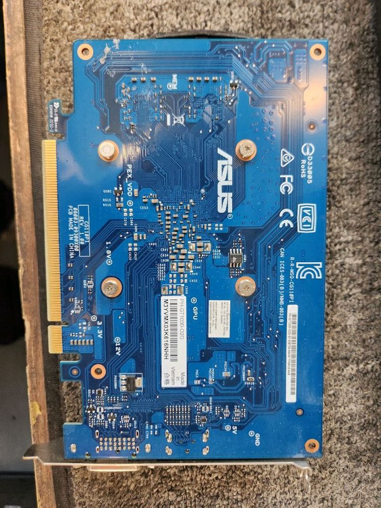 그래픽<87>gt1030 2g asus 이미지