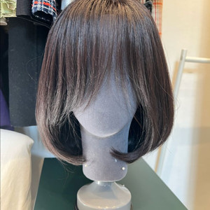 박승철 위그 인모100프로 통가발 판매합니다 / 검색어 항암가발 탈모 하이모 단발머리 공감모 가발나라 핑크에이지 이미지