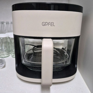 (실사용3회)기펠 글라스 에어프라이어 4.5L 이미지