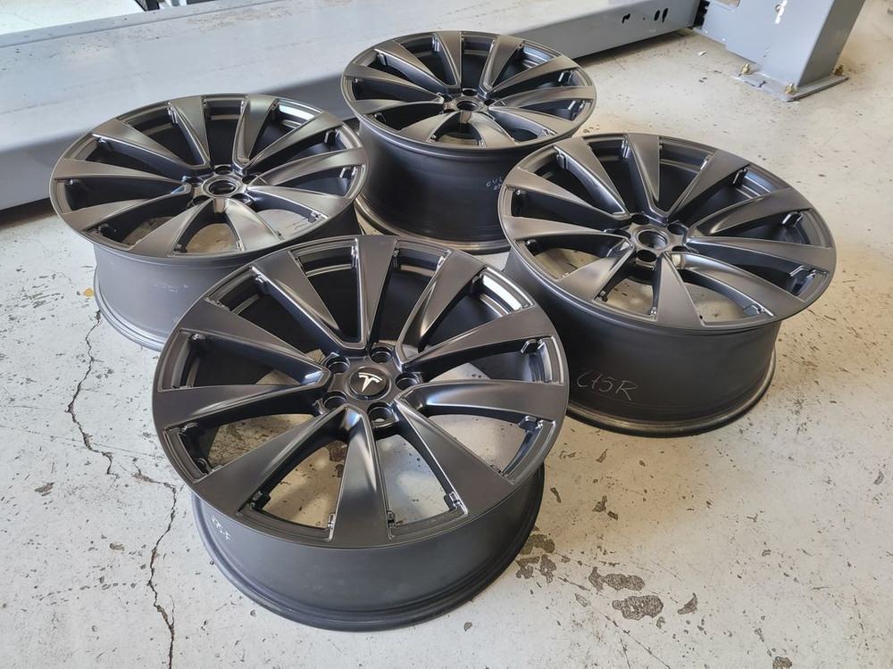 테슬라 모델X 22인치 순정품휠 한대분 이미지