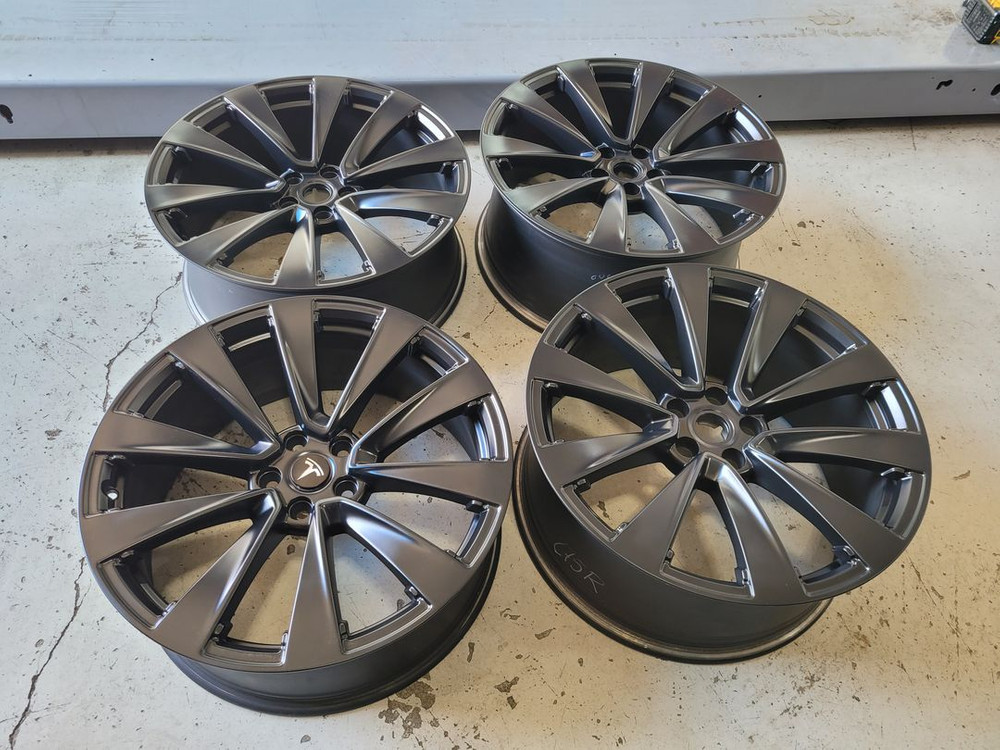 테슬라 모델X 22인치 순정품휠 한대분 이미지