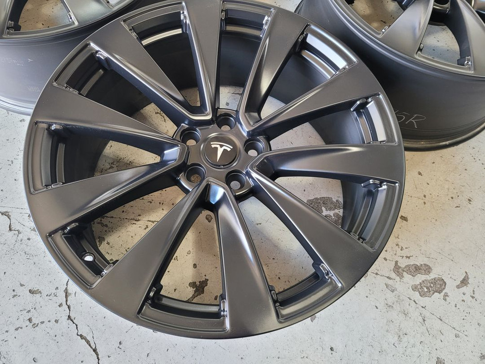 테슬라 모델X 22인치 순정품휠 한대분 이미지