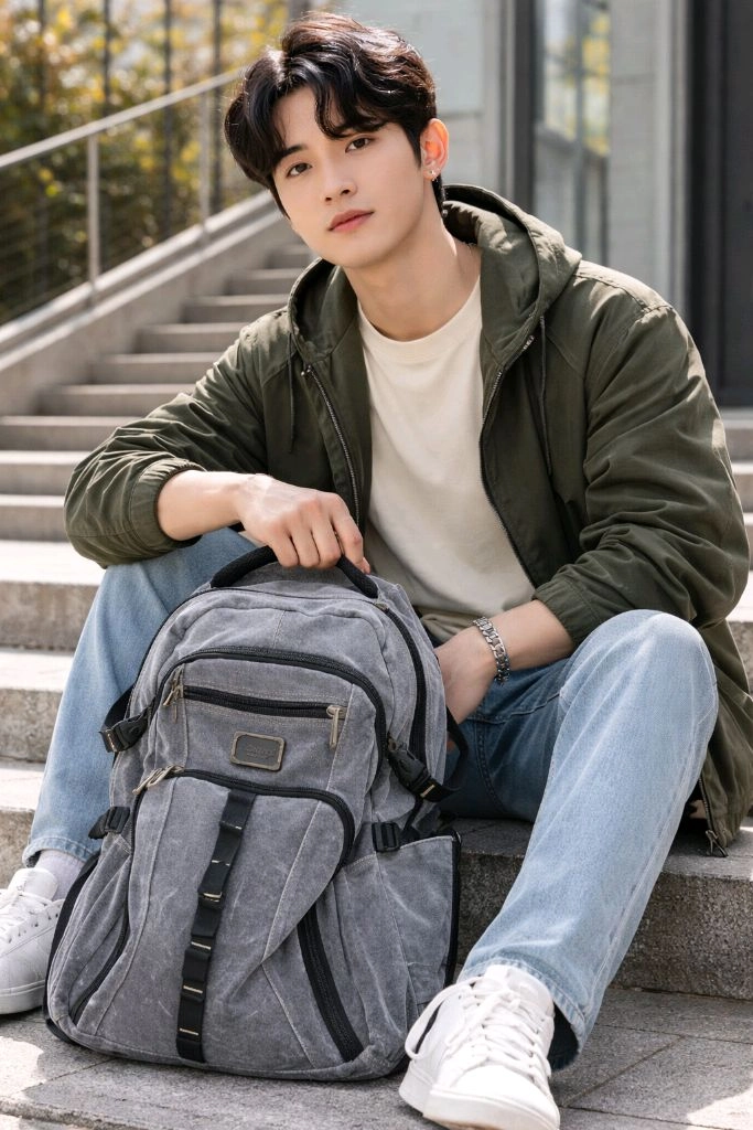 Aoking 아오킹 바퀴형 캐리어 백팩 2way 출장가방 학원가방 이미지