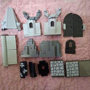 레고 캐슬 부품 피규어 공룡 등 이미지