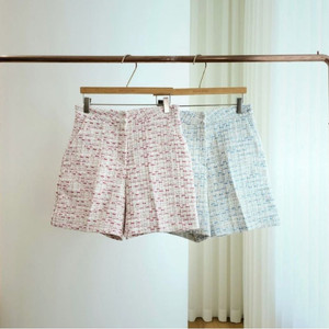 여성 봄옷 수앤준 트위드 반바지 M 66 이미지