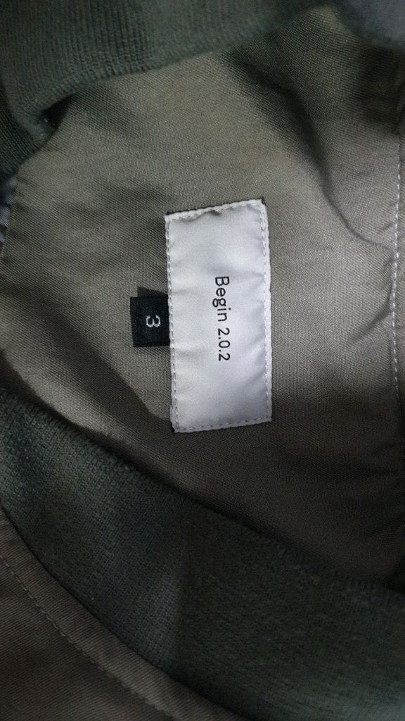 비긴 202 MA-1 세이지 그린(3) 이미지