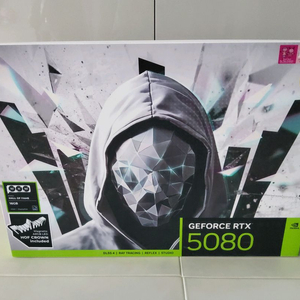 RTX 5080 HOF 화이트 (미개봉) 이미지