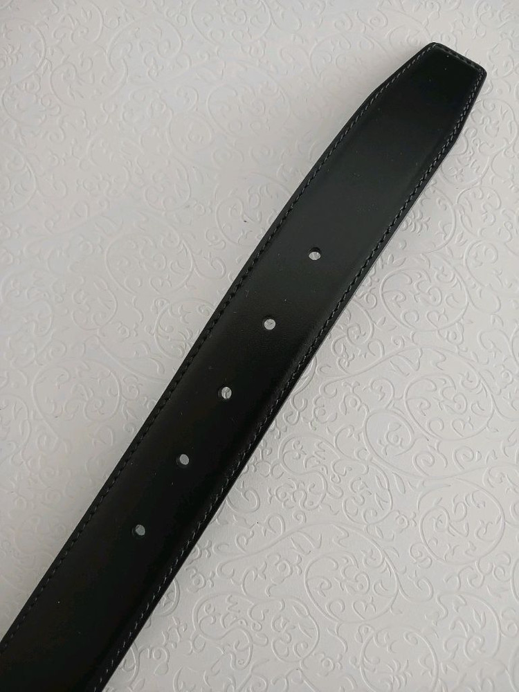 페라가모 은장 불랙 브라운 양면 가죽벨트 정품 이미지