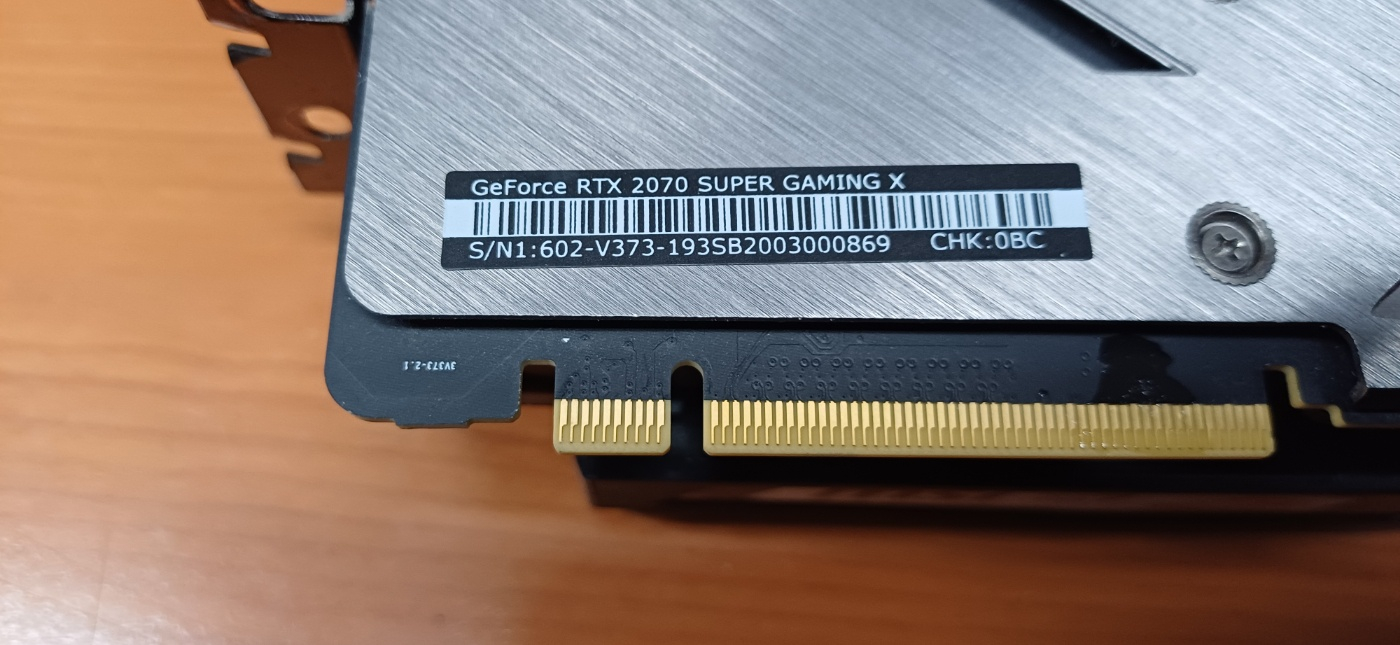 RTX 2070 Ti 그래픽카드 이미지