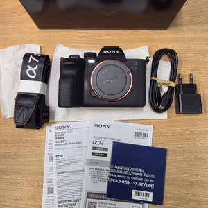 소니a7m4 보증26.07까지 상태좋은바디팔아요~ 이미지