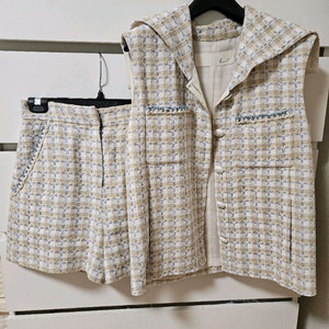 지컷 트위드 세트 이미지