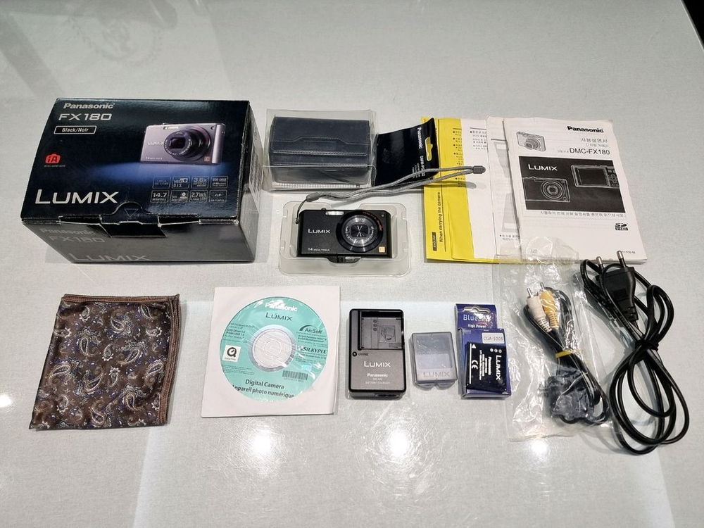 파나소닉 루믹스 DMC-FX180 레트로 빈티지 디지털카메라 이미지