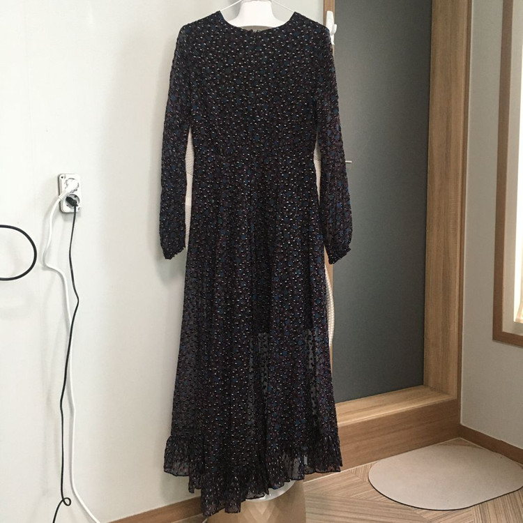 새상품 MAJE 마쥬 레바나 번아웃 벨벳 원피스 1 이미지