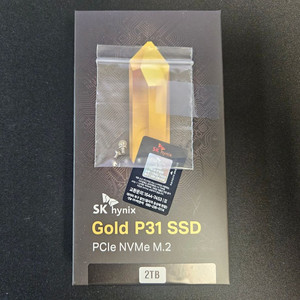 SK하이닉스 Gold P31 SSD 2TB팝니다.(미개봉) 이미지
