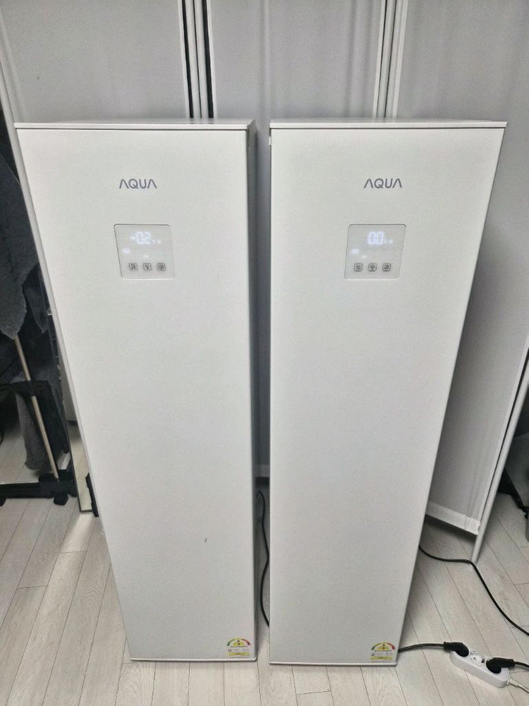 AQUA 아쿠아 슈퍼슬림 김치냉장고 화이트 121L 이미지