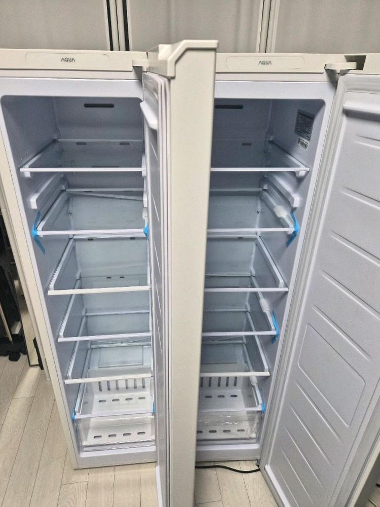 AQUA 아쿠아 슈퍼슬림 김치냉장고 화이트 121L 이미지