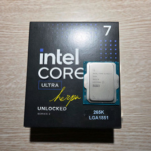 인텔 코어 울트라7 265K 이미지
