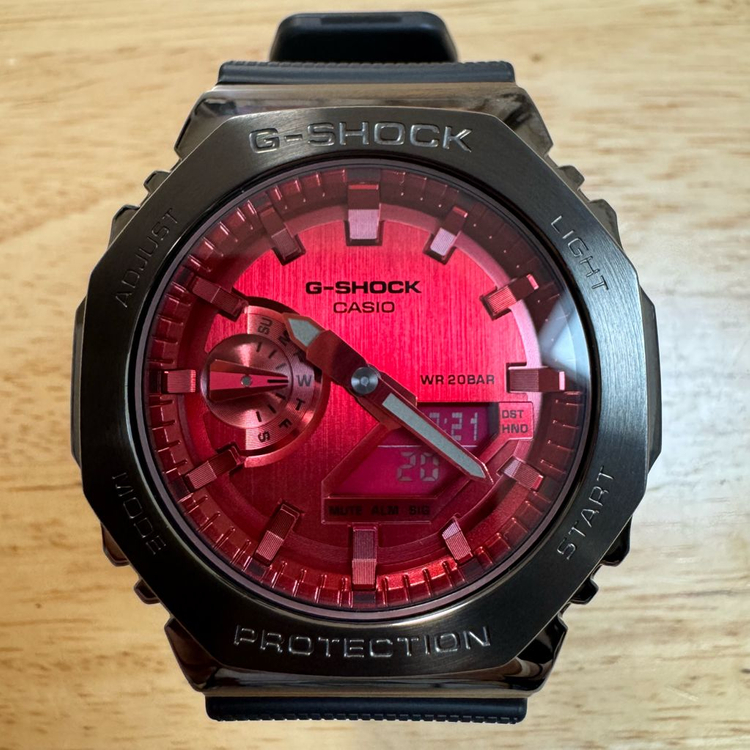 지샥 메탈 지얄오크 (GM-2100B) 레드 (S급) 이미지