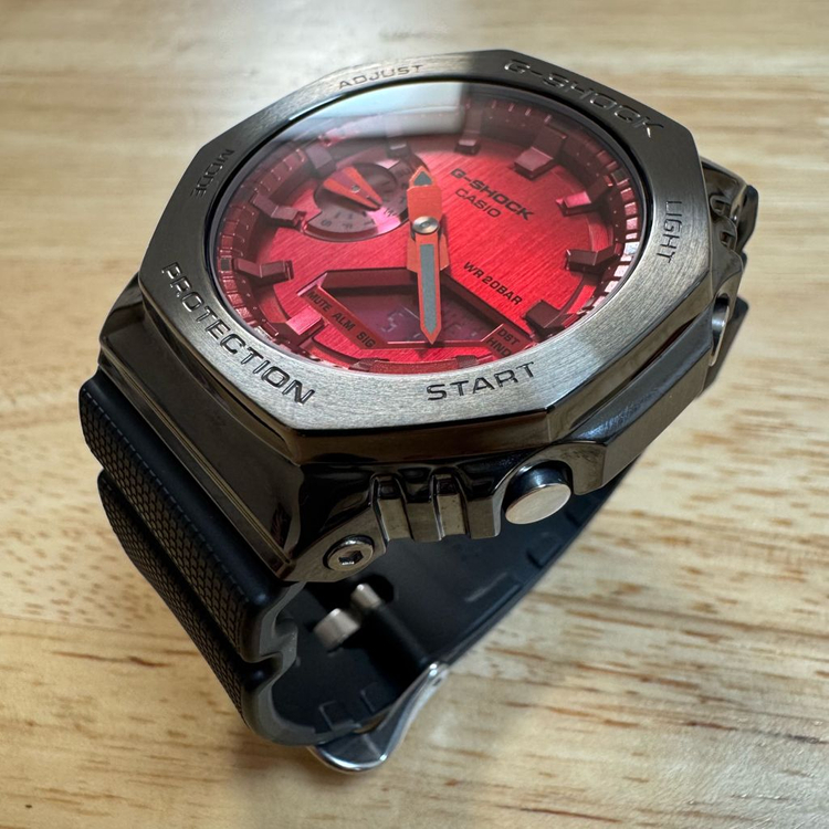 지샥 메탈 지얄오크 (GM-2100B) 레드 (S급) 이미지