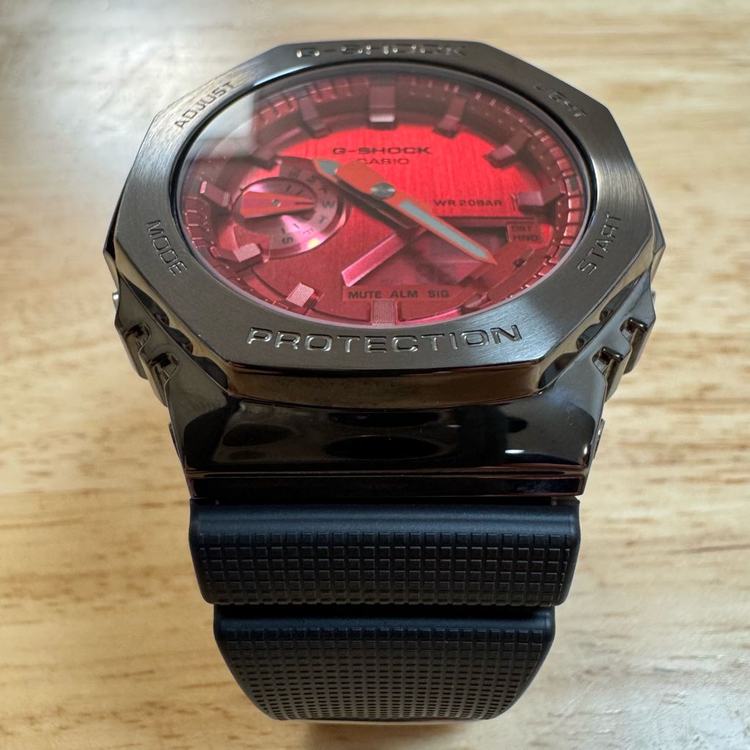 지샥 메탈 지얄오크 (GM-2100B) 레드 (S급) 이미지